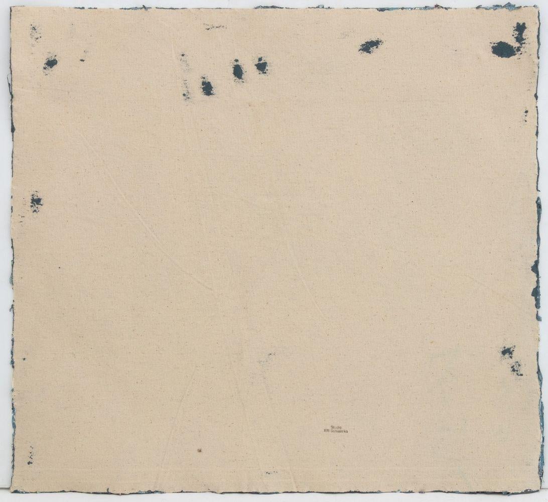 Abstract Composition in Grey - Gray Abstract Painting by Elfi Schuselka 