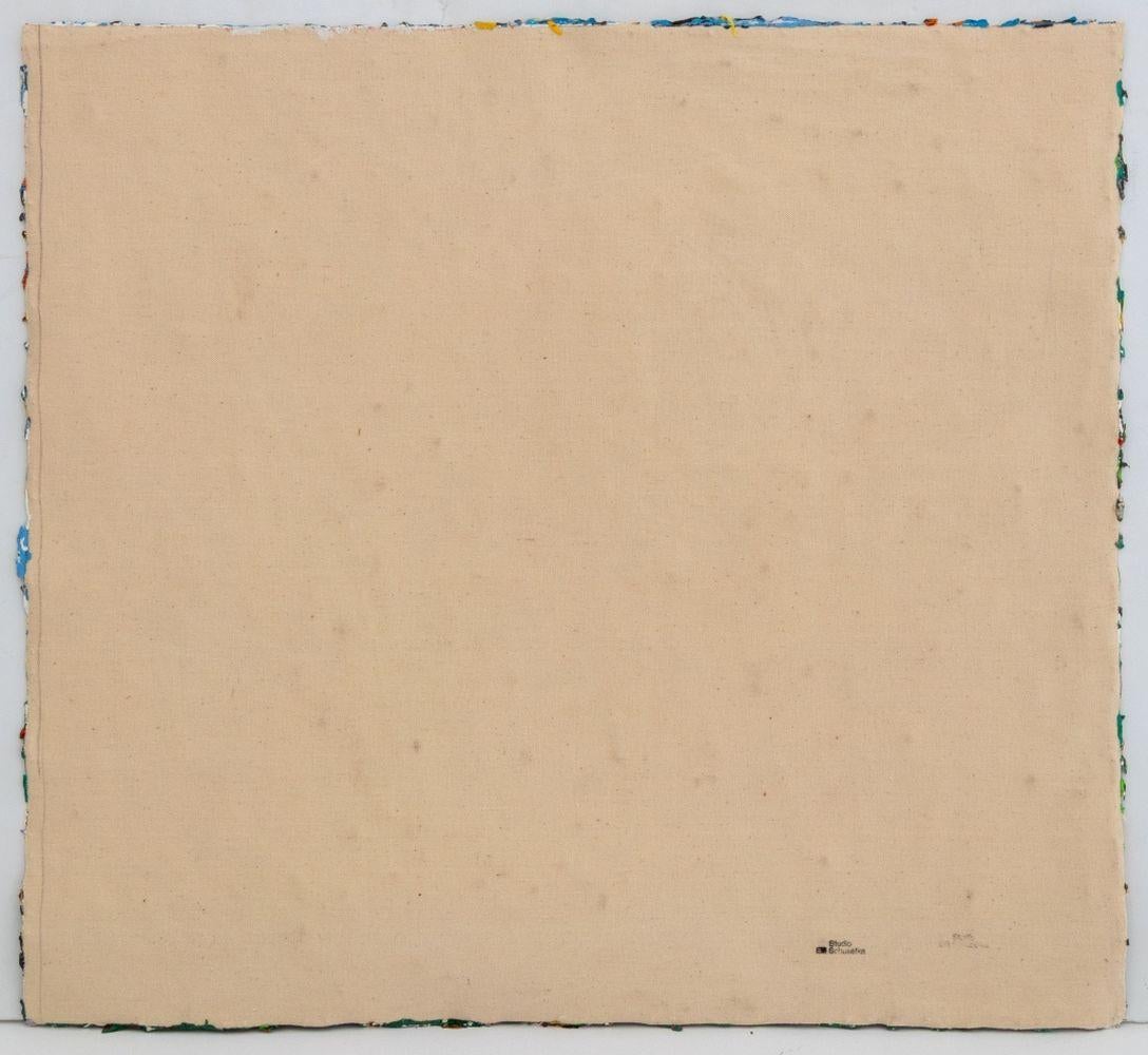 Abstrakte Feuer-Komposition (Orange), Abstract Painting, von Elfi Schuselka 