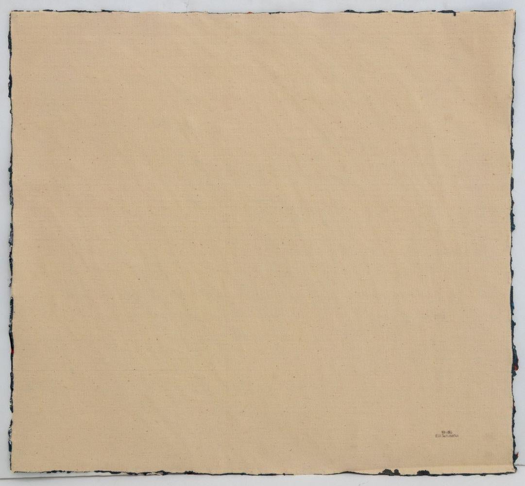 Abstrakte Feuer-Komposition (Orange), Abstract Painting, von Elfi Schuselka 