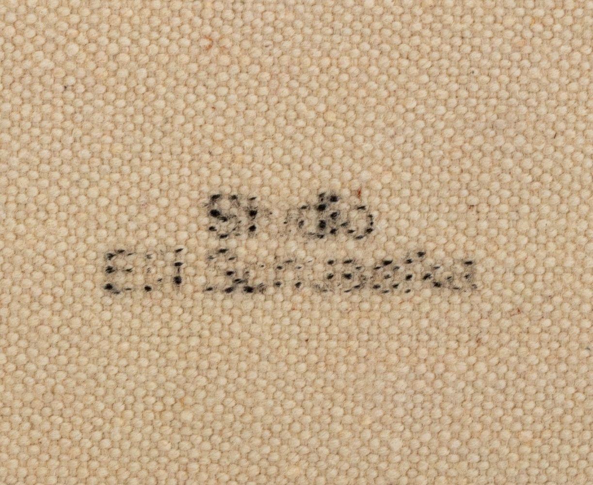 Elfi Schuselka (Österreich, geb. 1940), Abstrakte Feuerkomposition, Öl auf Leinwand, offenbar unsigniert, verso gestempelt 