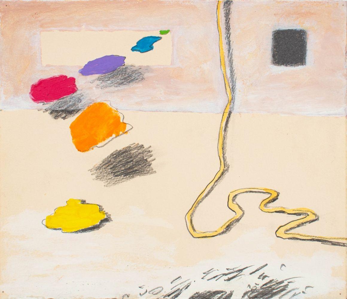 Dittico Paesaggio surreale - Mixed Media Art Contemporaneo di Elfi Schuselka 