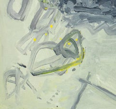Elfi Schuselka "Abaton" Abstract Oil on Canvas