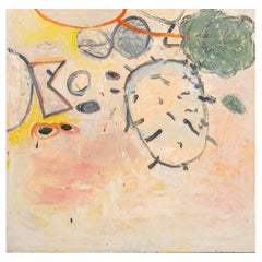 Elfi Schuselka Contemporary Abstract Oil on Canvas