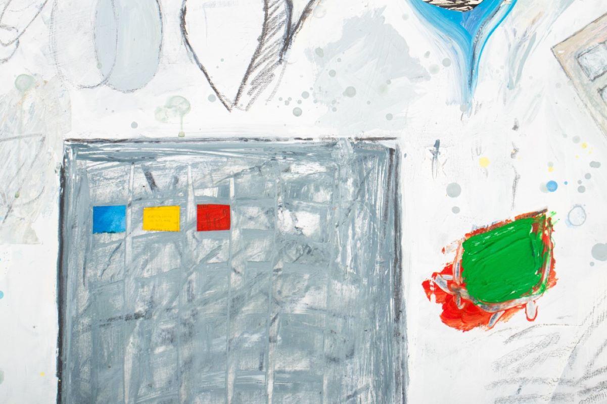 Elfi Schuselka Abstract Composition Mixed Media 2