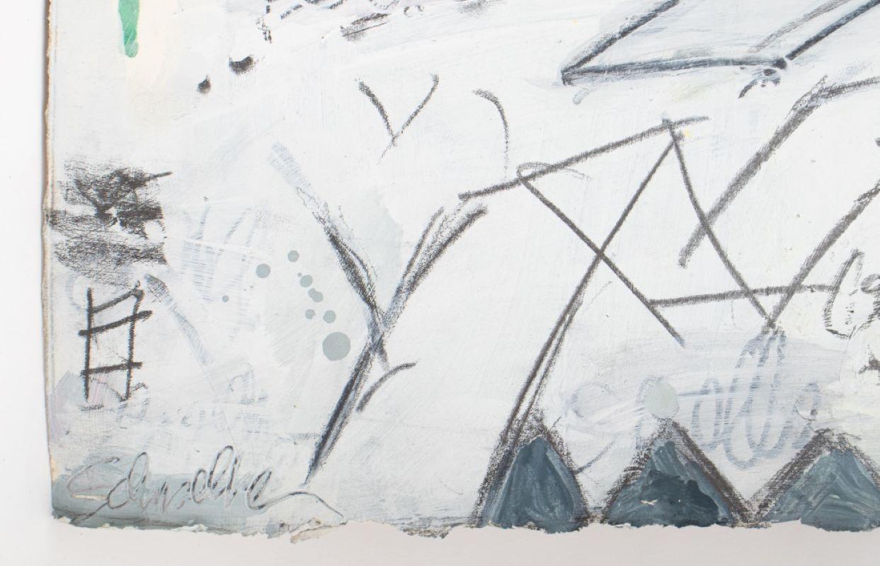Elfi Schuselka Abstract Composition Mixed Media 4