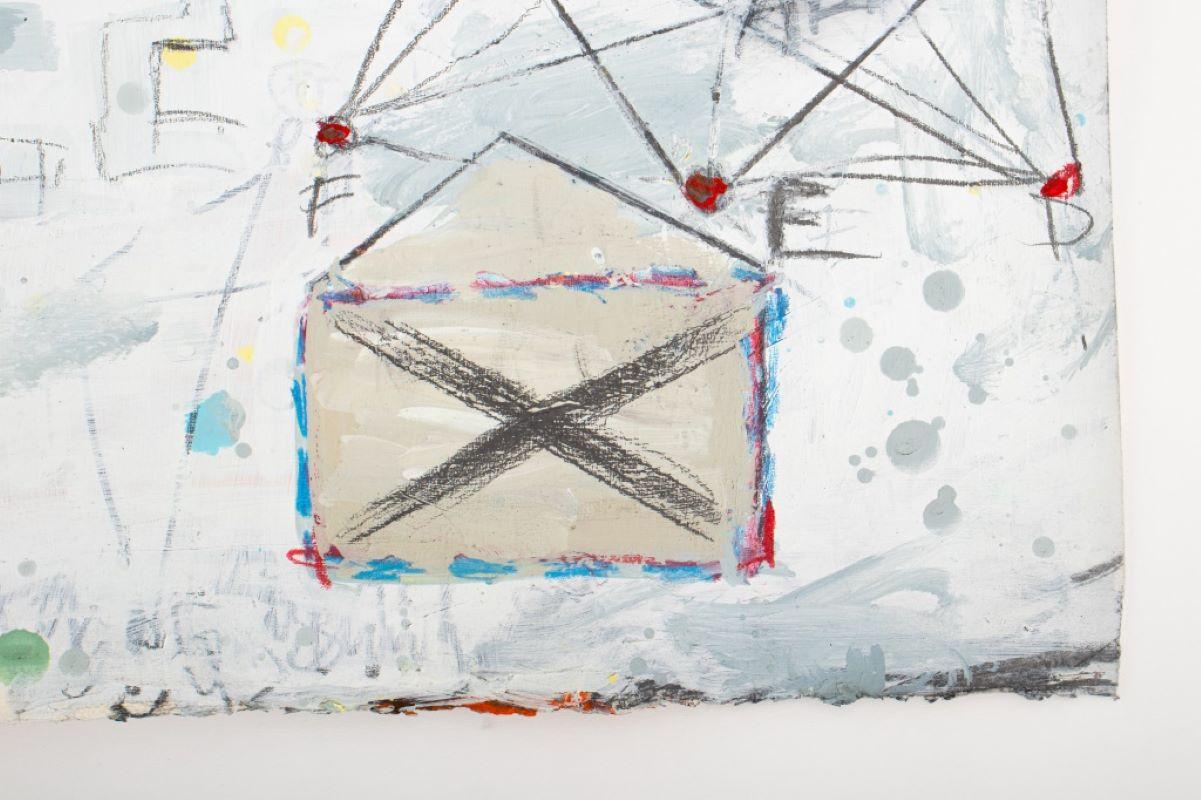 Elfi Schuselka Abstract Composition Mixed Media 5
