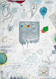 Elfi Schuselka Abstract Composition Mixed Media
