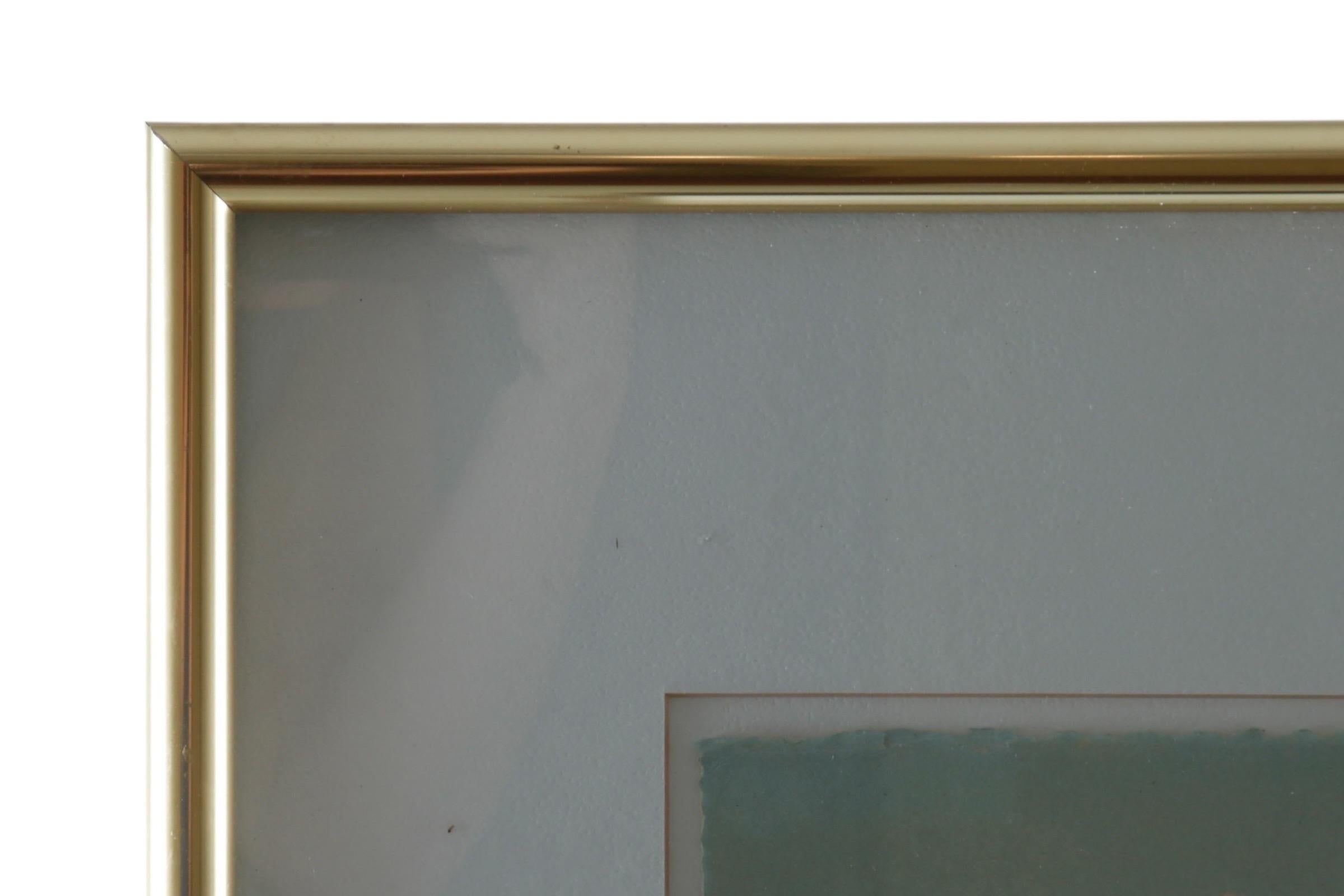 Original signierte Lithographie von Elfi Schuselka (amerikanisch) im Angebot