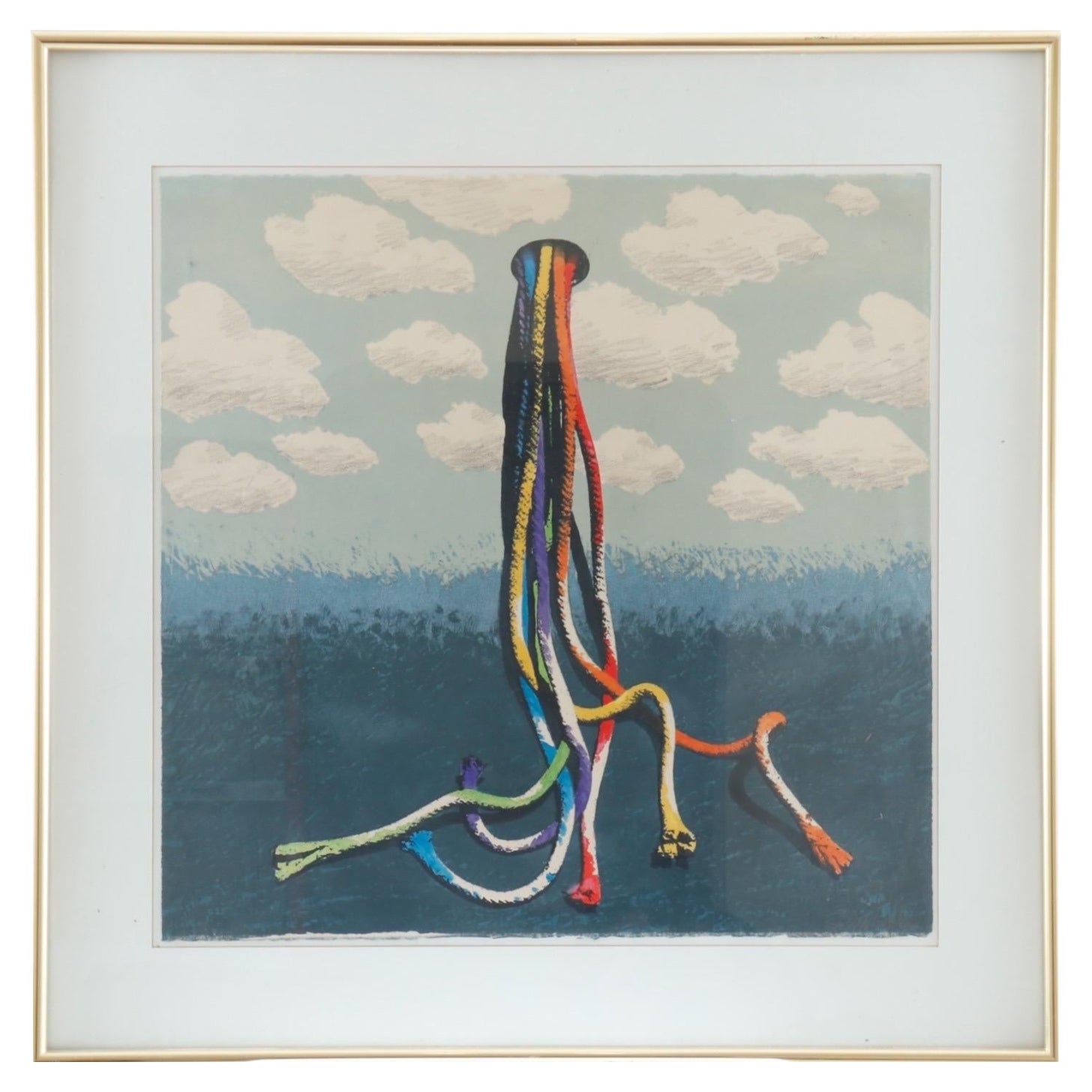 Elfi Schuselka Original Signed Lithograph