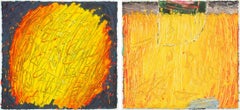 Elfi Schuselka Acrílicos abstractos sobre lienzo, 2
