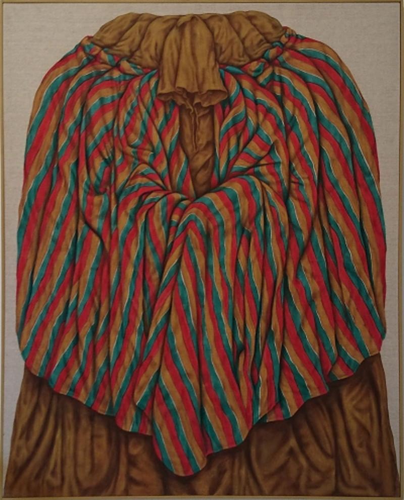 Elga HEINZEN Figurative Painting - Témoins 28, 1986