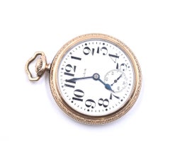 Elgin 10k Yellow Gold Filled Pocket Watch