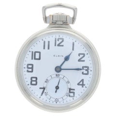 Elgin 15 B.W. Raymond Open Face Taschenuhr Gold gefüllt Grd 478 Gr. 16s J21 Runs