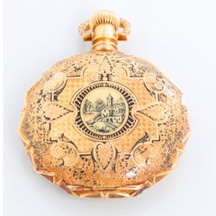 Elgin 18K Yellow Gold Hunter Case Pocket Watch