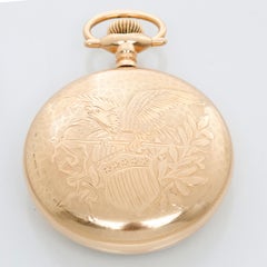 Elgin 19 J B.W. Raymond Up/Down Winding Indicator Rare American Eagle Pocket Wat