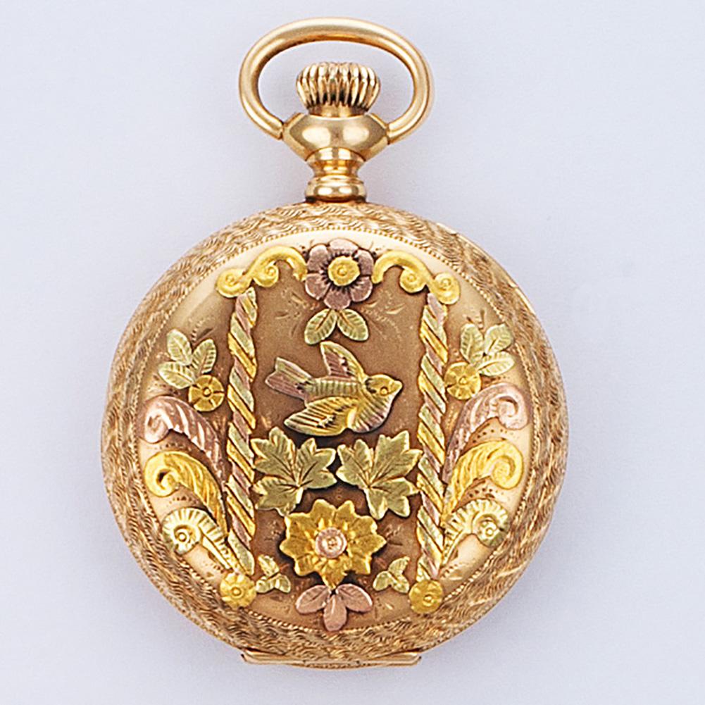 elgin 14k gold pocket watch