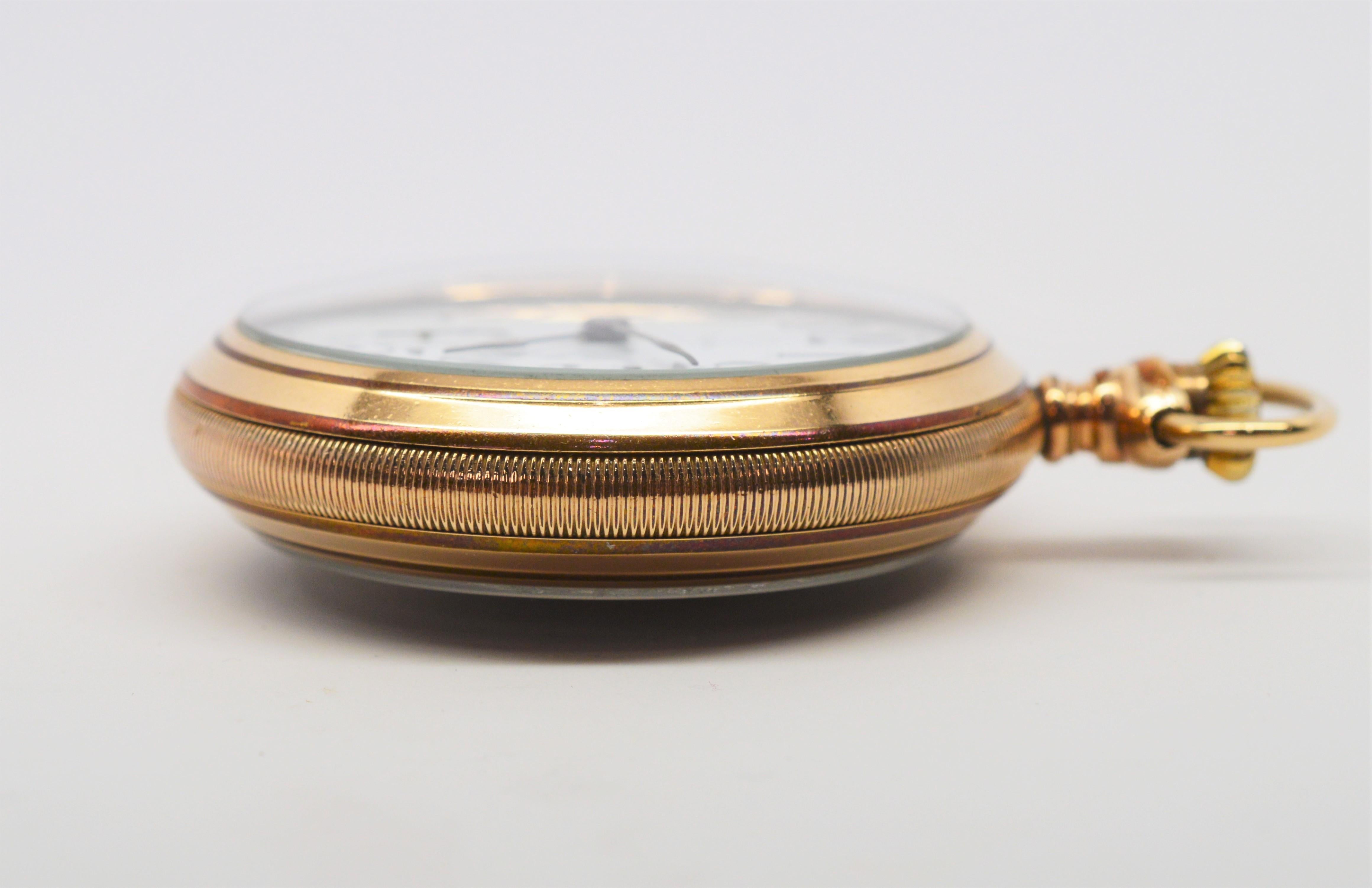 Men's Elgin B.W. Raymond Pocket Watch with Display Back