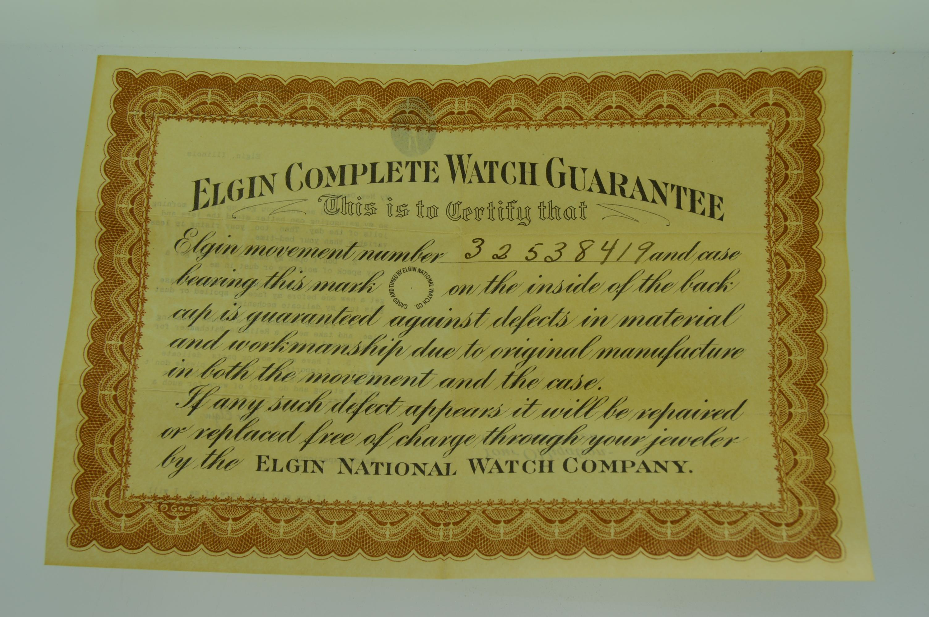 Elgin Chromium New Old Stock in Original Box From 1928 3