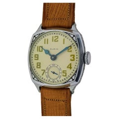 Elgin Chromium Nuovo Vecchio Stock in Scatola Originale del 1928