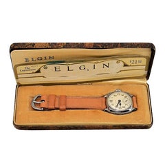 Antique Elgin Chromium New Old Stock in Original Box From 1928