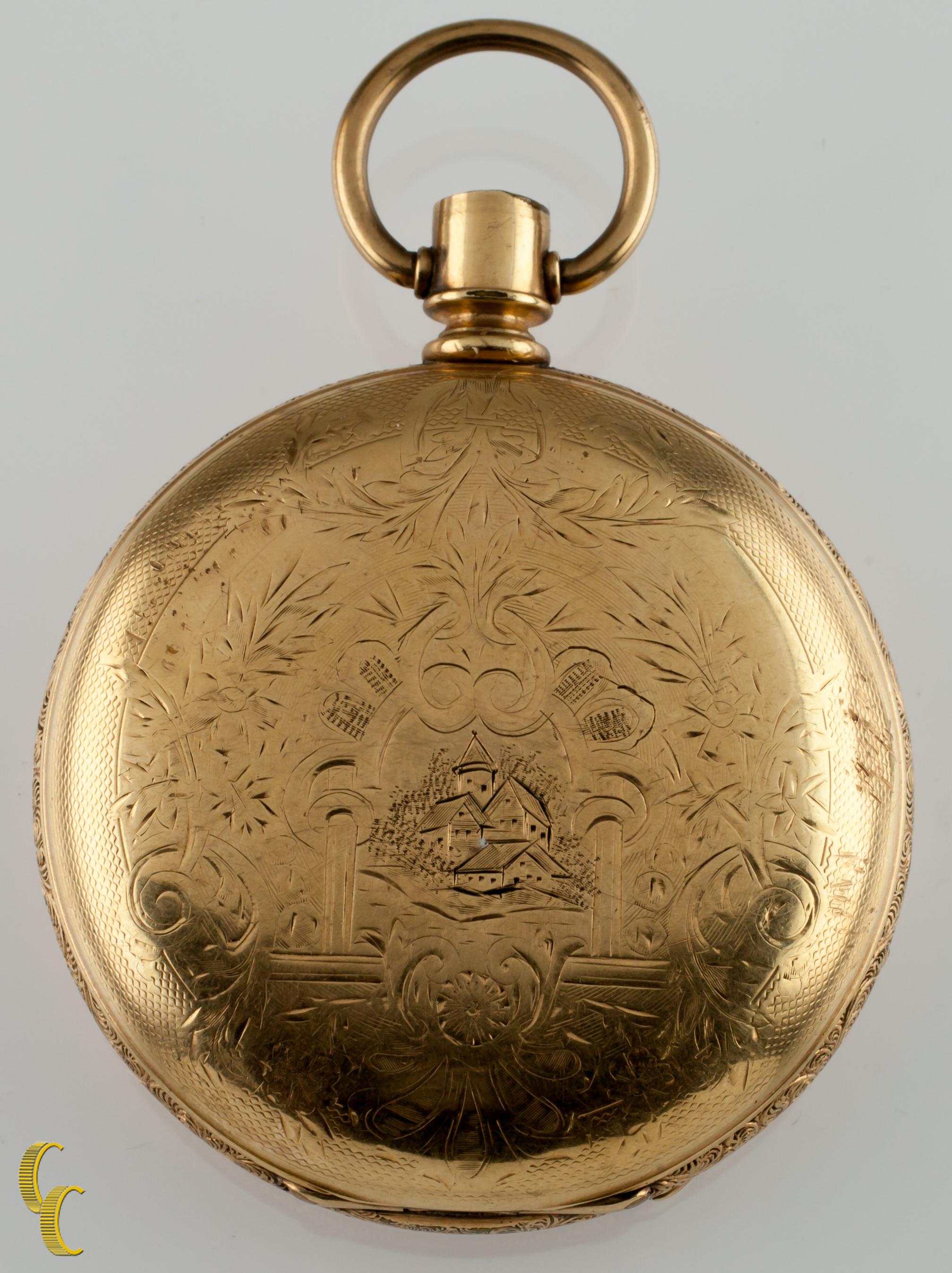 1888 elgin pocket watch
