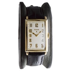 Elgin Gold Filled Art Deco Watch circa, 1920's