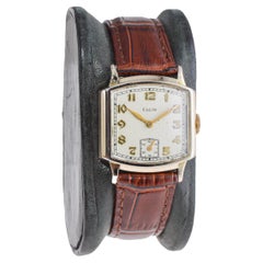 Elgin Montre Art déco remplie d'or