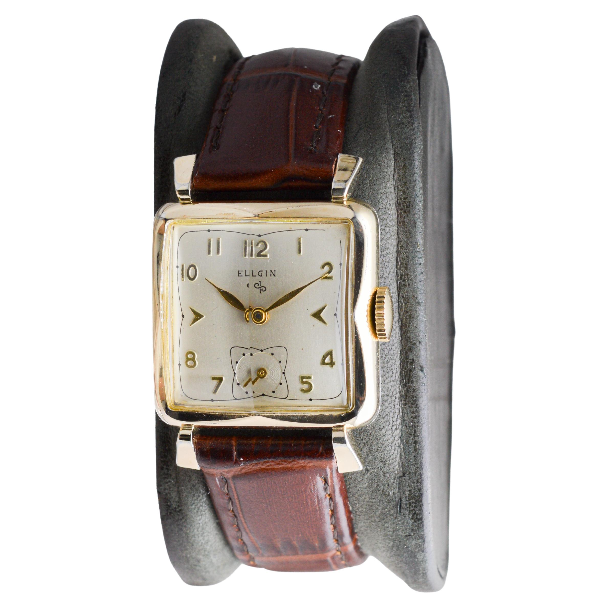 Reloj Art Déco Elgin relleno de oro en Excelente estado para la venta en Long Beach, CA