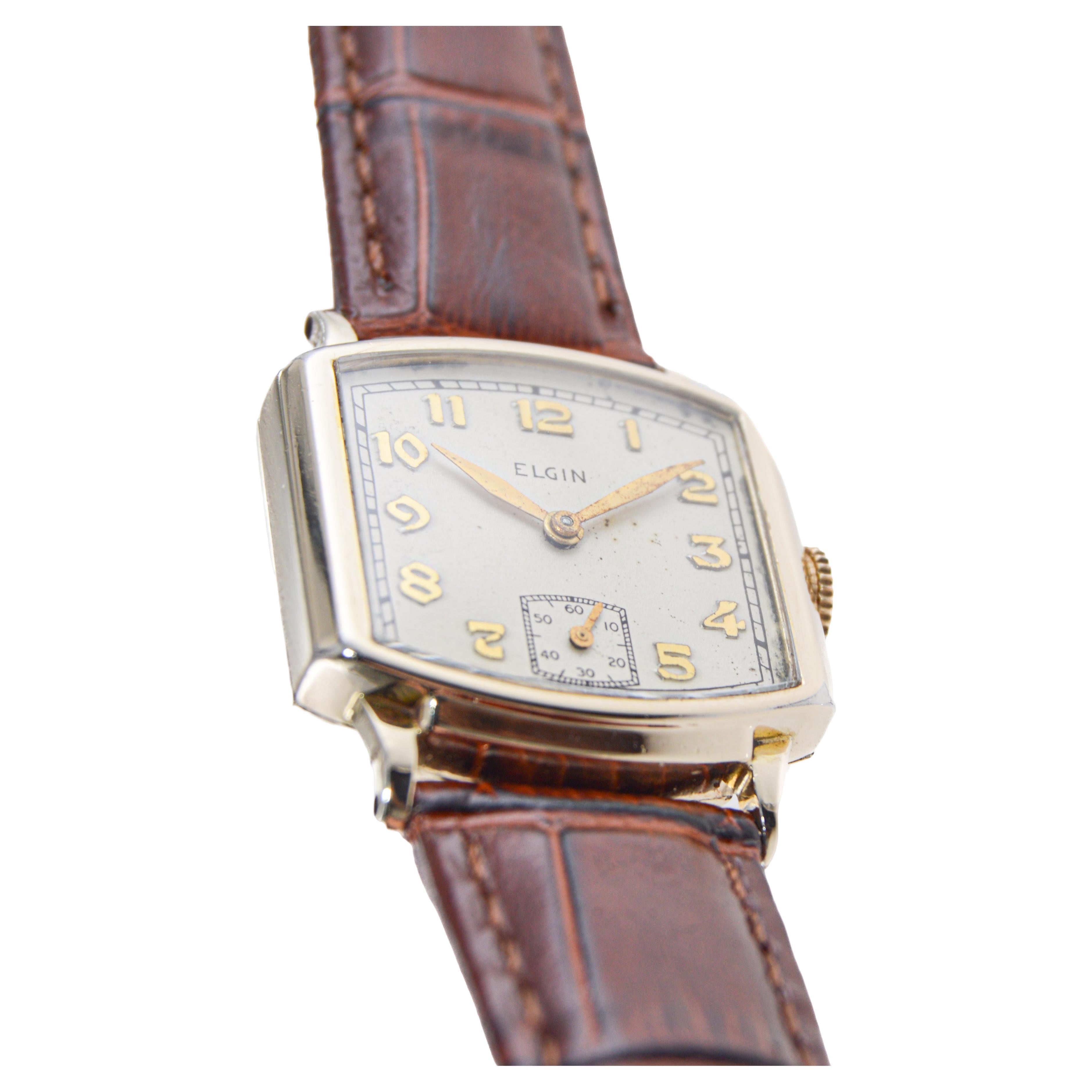 Elgin Gold Filled Art Deco Watch 1