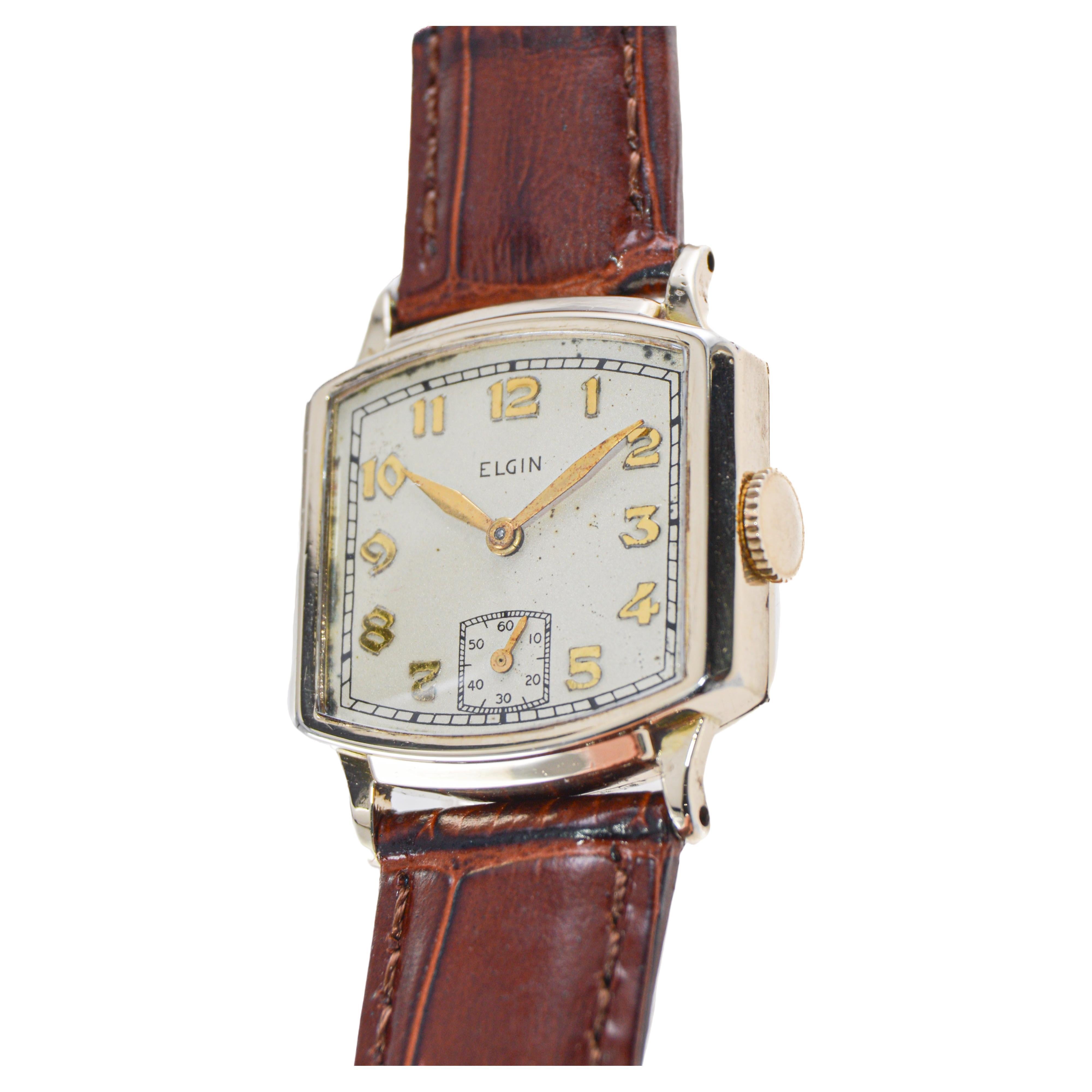 Elgin Gold Filled Art Deco Watch 2