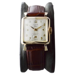 Elgin Gold Filled Art Deco Watch