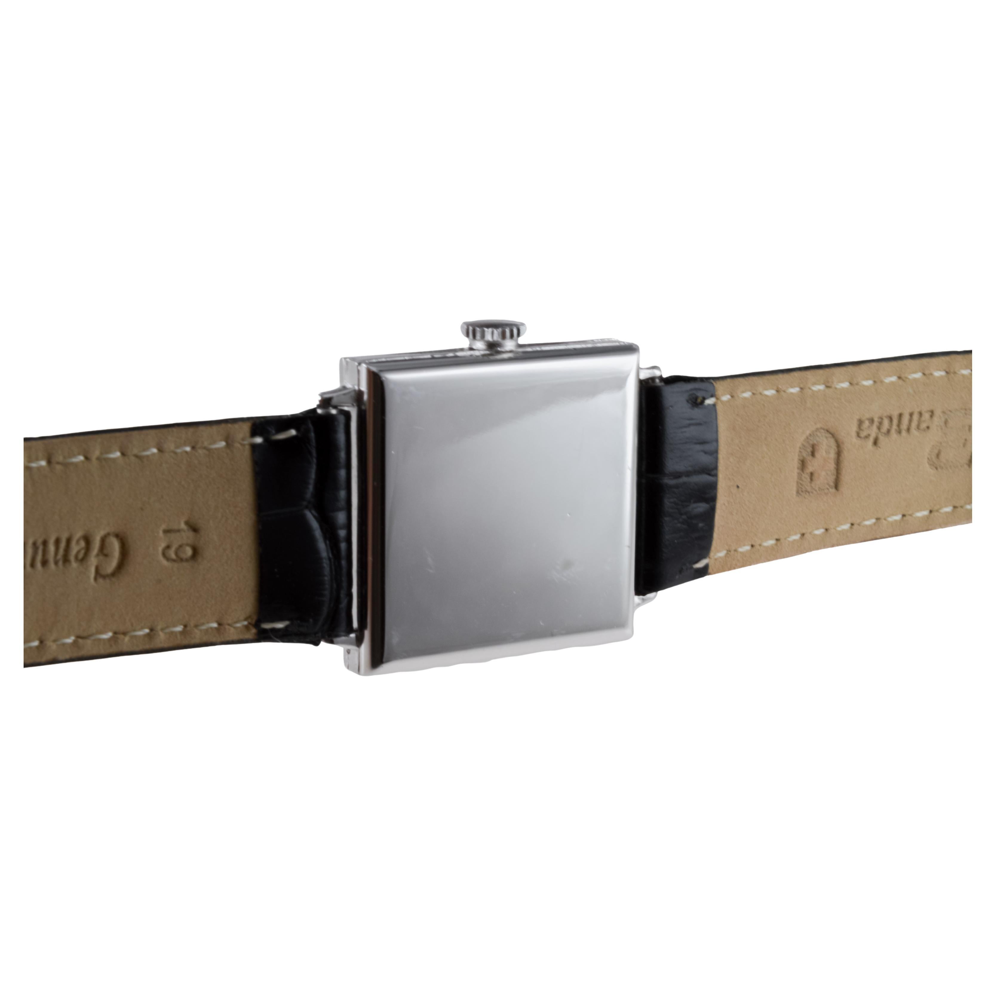 Elgin Gold Filled Rare Art Deco Watch From 1924 with Original Dial and Hands 9