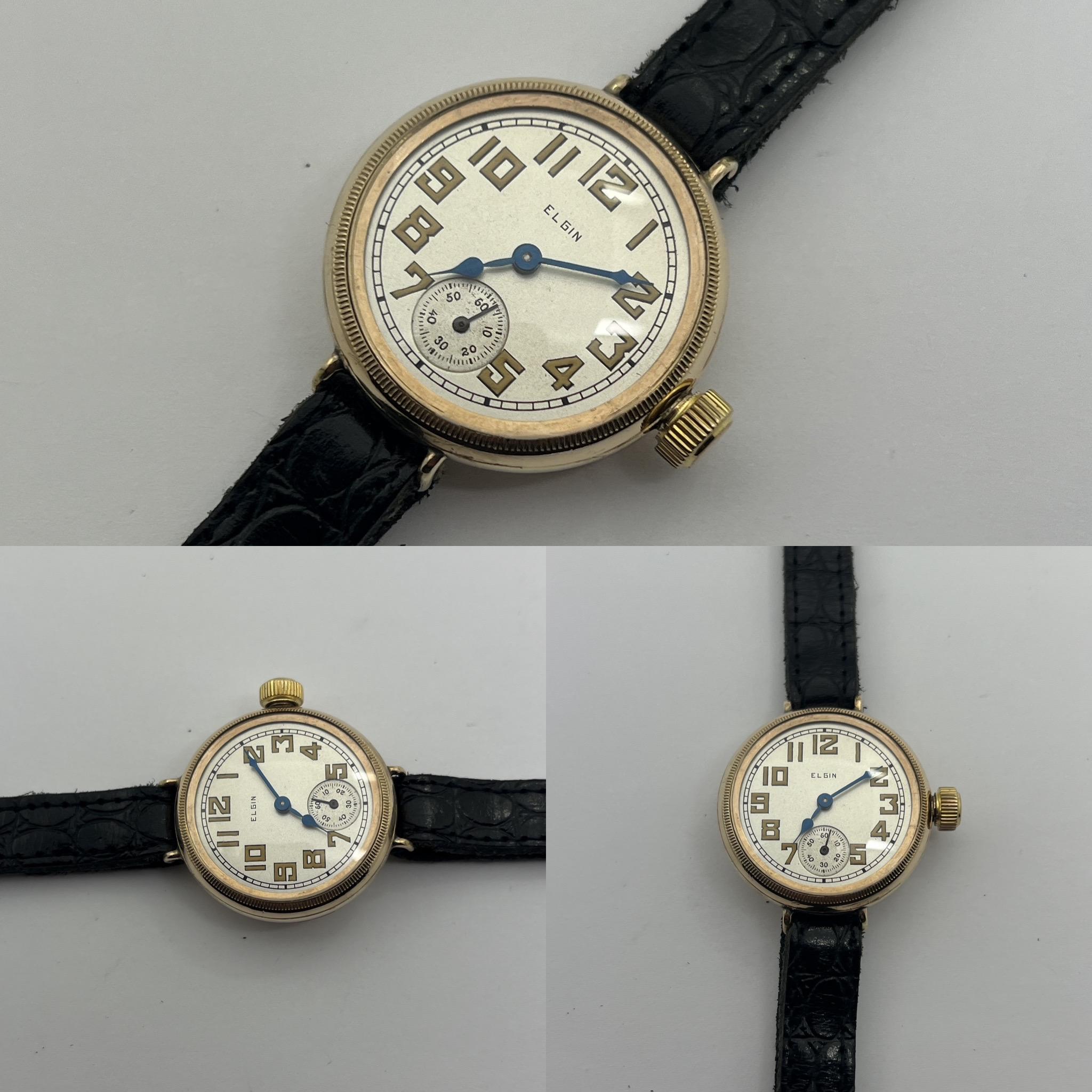 Here is another sublime offering from Vintage Watch Corner. While this could be called a “Trench Watch