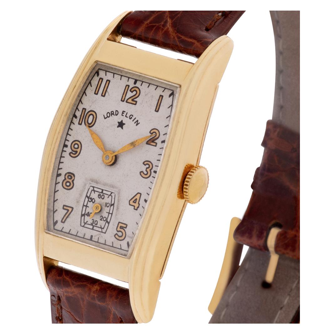 lord elgin gold watch value
