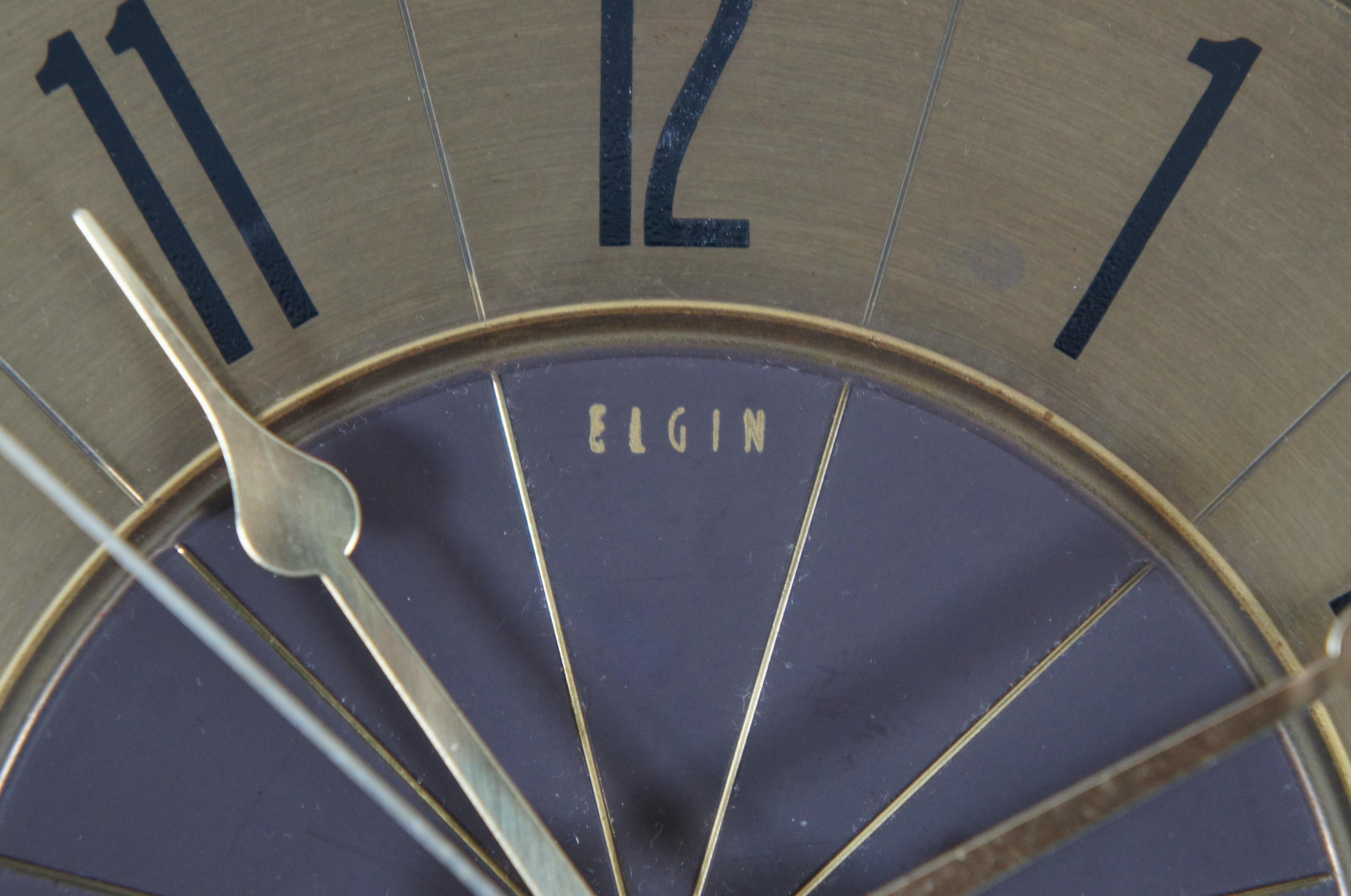 elgin regulator wall clock