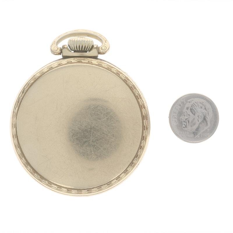 Elgin Modell 7 Taschenuhr - Gold gefüllte Grade 313 Größe 16s 1