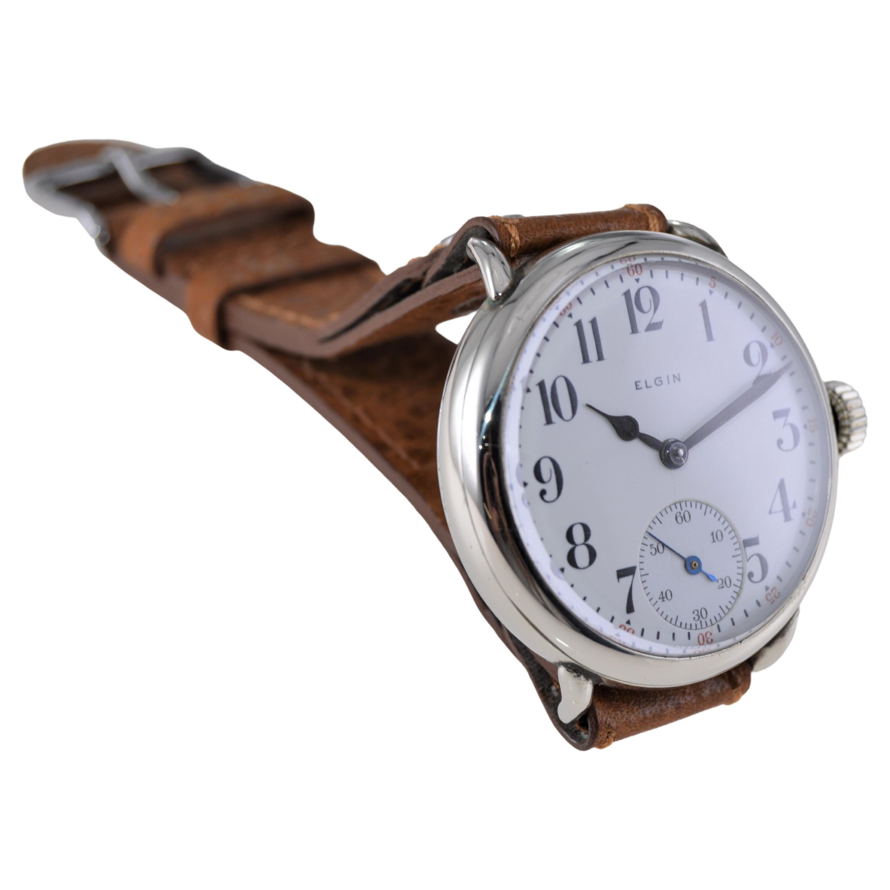 Elgin Nickel Uhr für Damen oder Herren