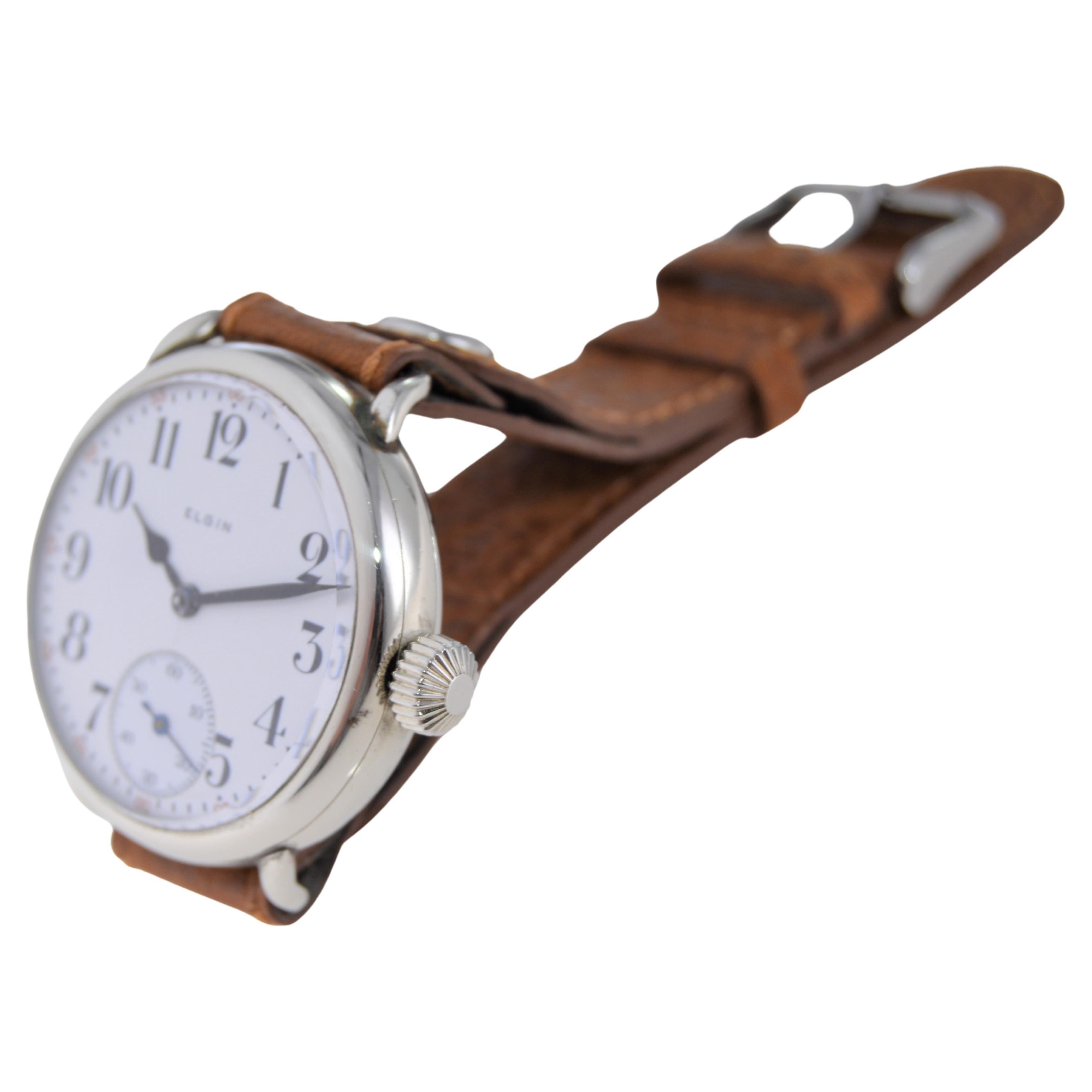 Women's or Men's Elgin Nickel Watch