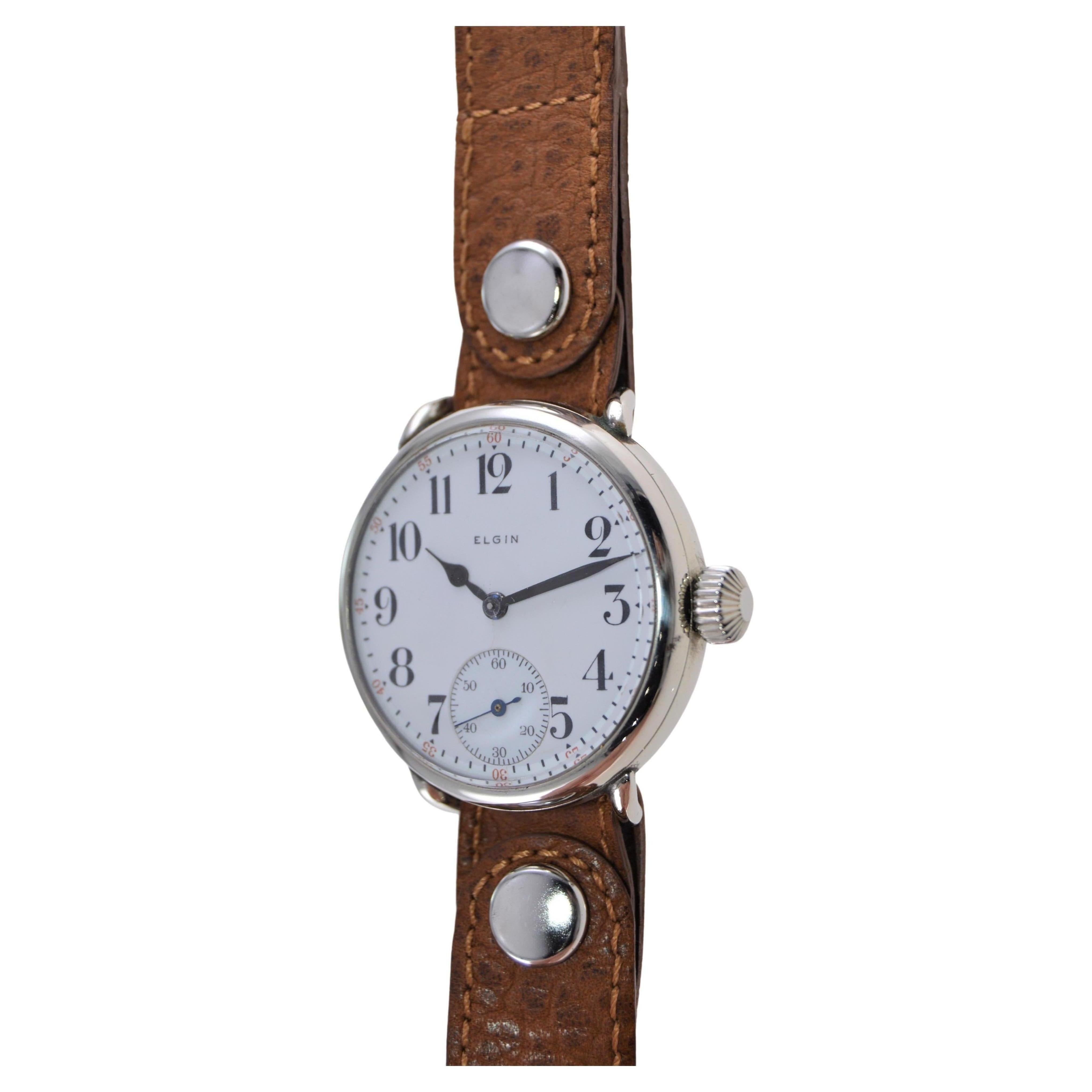 Elgin Nickel Uhr 4