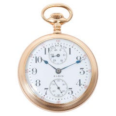 Elgin Railroad 21 Jewel Veritas 18 Size Up Down Wind Indicator