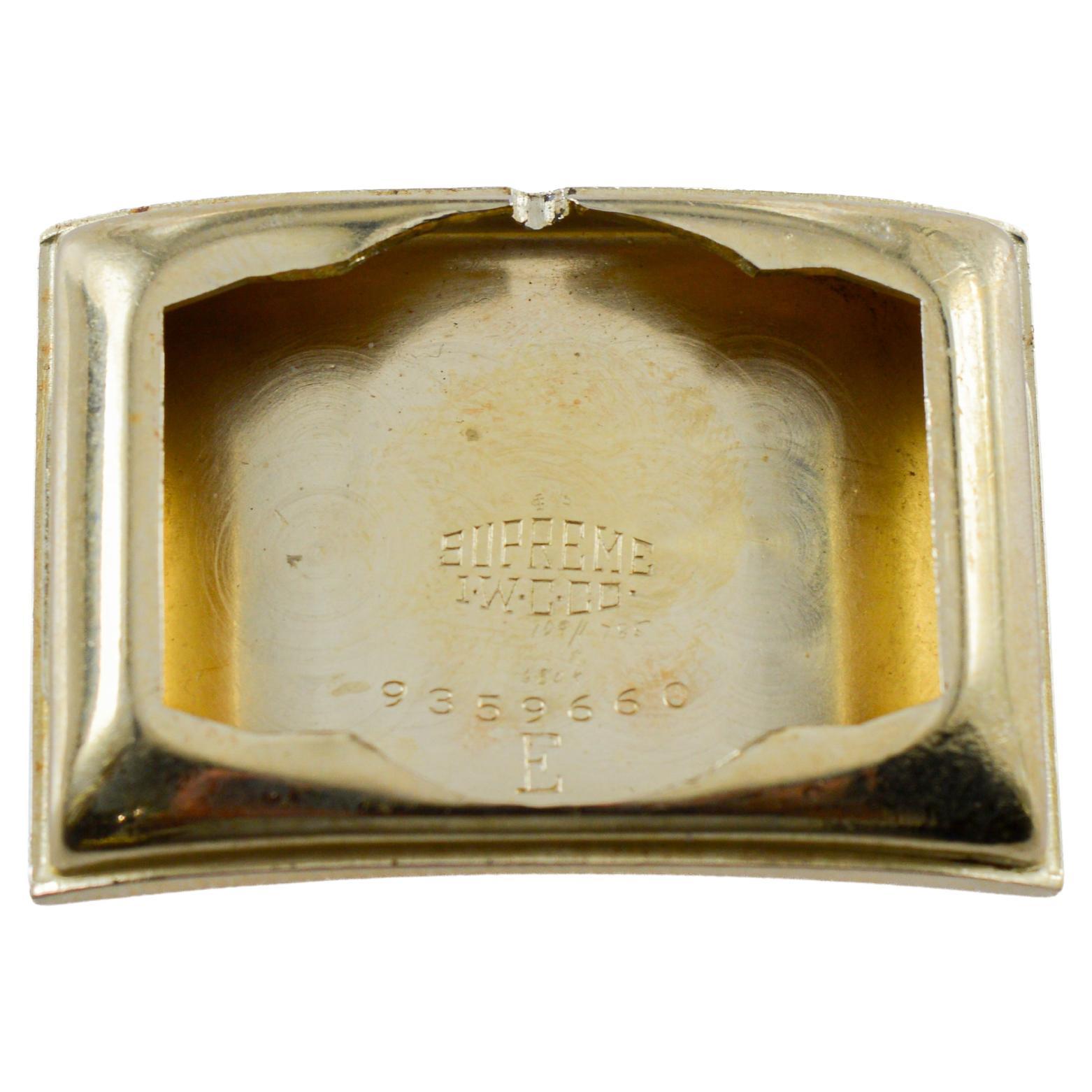 Elgin Yellow Gold Filled Art Deco Watch circa, 1933 Original Flawless Dial im Angebot 11