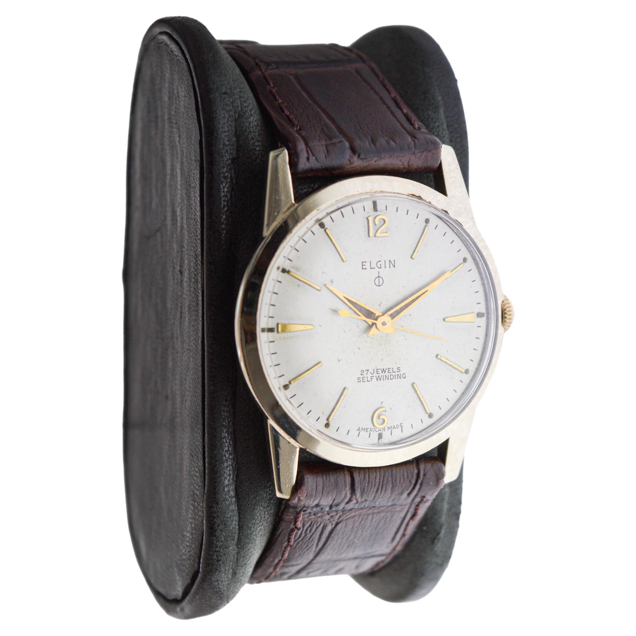 gold elgin watch