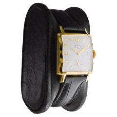 Elgin Yellow Gold Filled Art Deco Watch