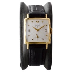 Elgin Yellow Gold Filled Art Deco Watch