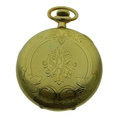 Elgin Yellow Gold Filled Hunters Case Pocket Watch, circa 1911