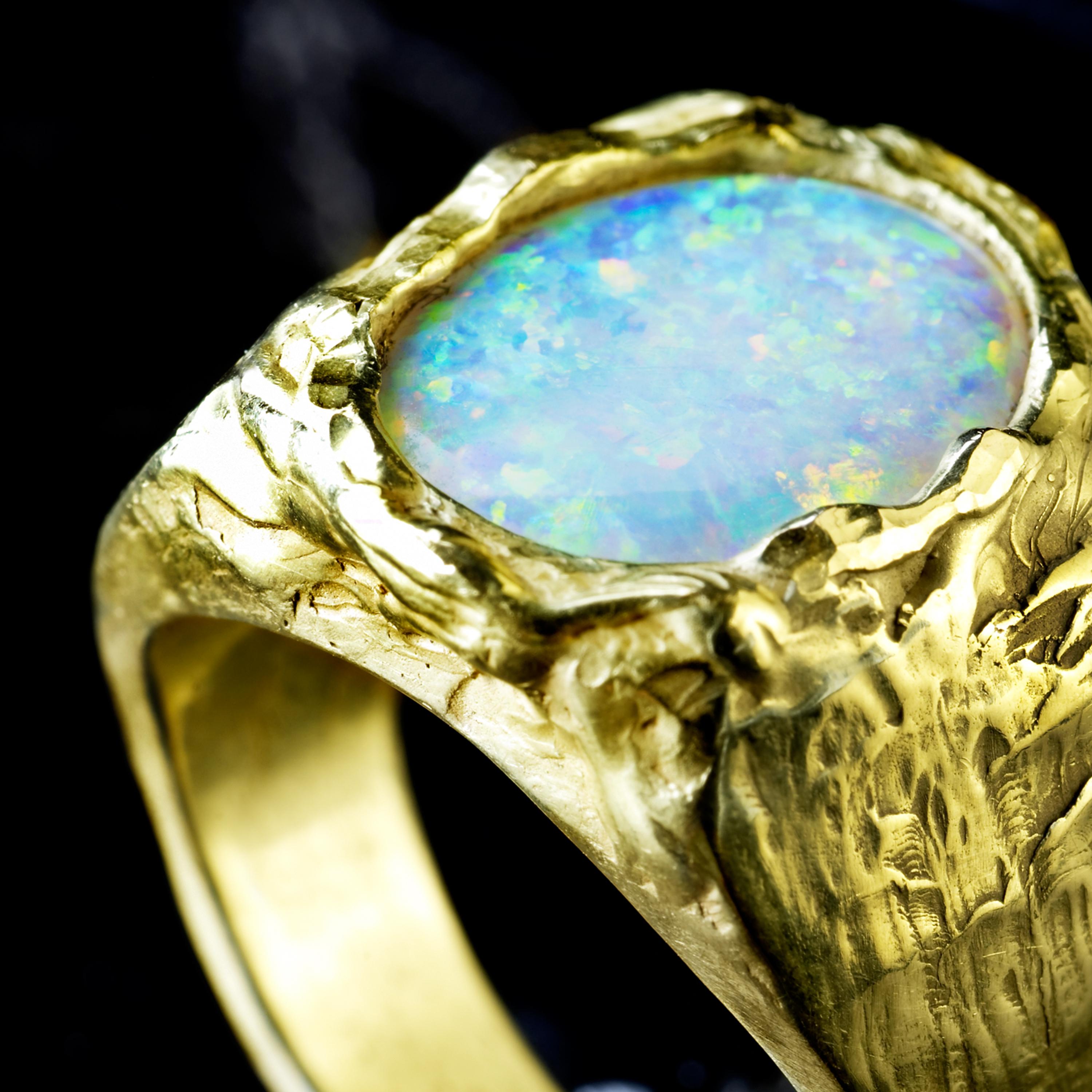 opal and water