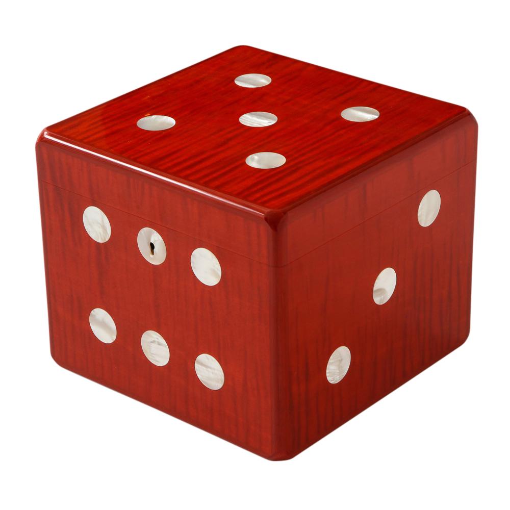 Elie Bleu Humidor, Die, Red Signed For Sale at 1stDibs used elie bleu