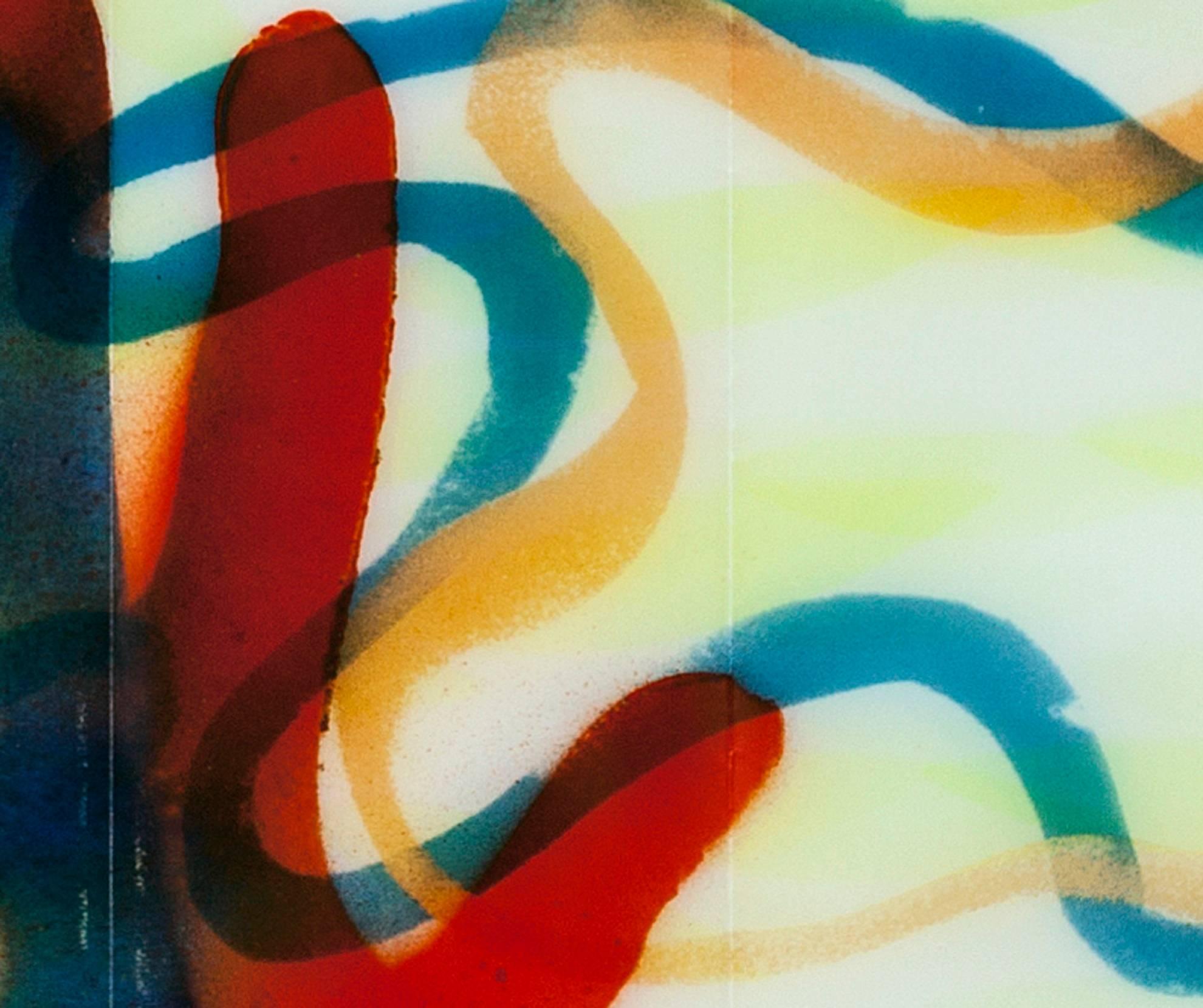 MANO, auguri di buon anno in stile Pop Art - Abstract Painting Verde di Eli Content 