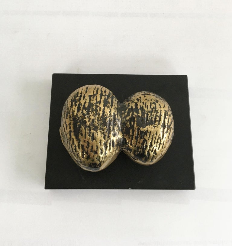 Eli Riva 1970 Eli Riva Sole Luna Abstract Sculpture For Sale at 1stDibs