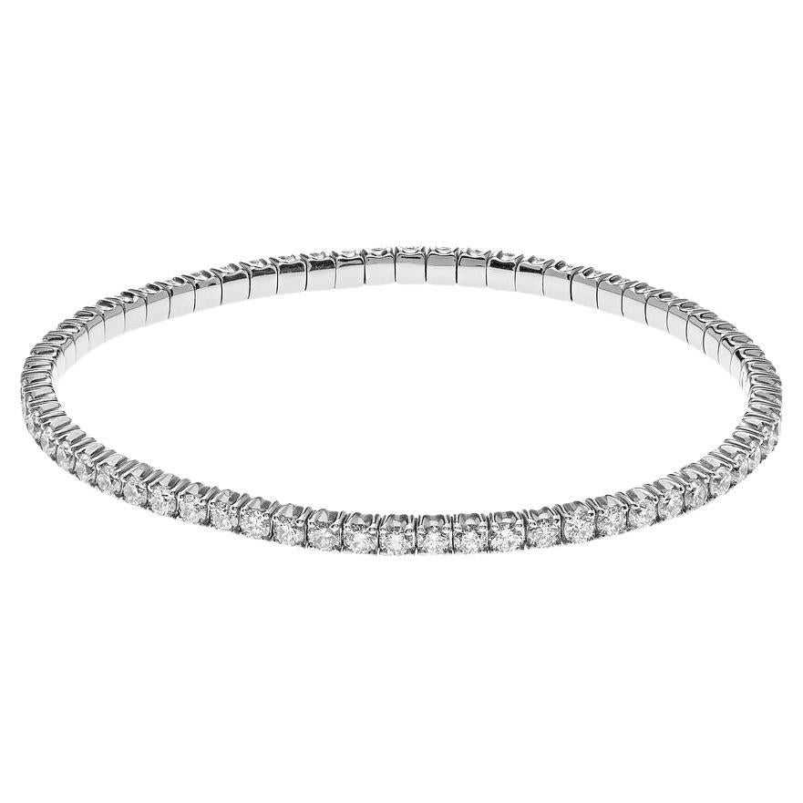 Elia 4.6 Carat Diamond Stretch Tennis Bracelet